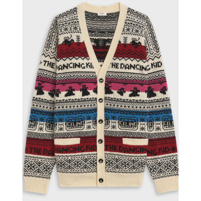 当店だけの限定モデル celine ウールカーディガン XS KID DANCING