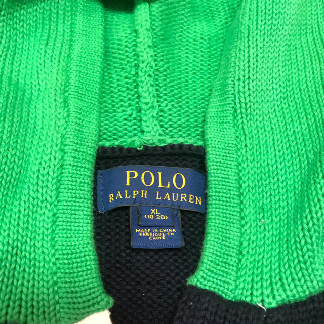 Ralph Lauren(ラルフローレン)のラルフローレン　ニットパーカー メンズのトップス(パーカー)の商品写真