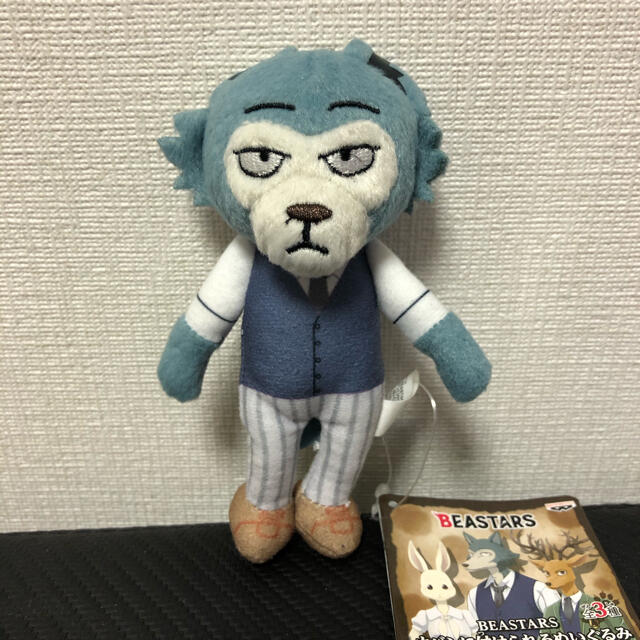 新品未使用】BEASTARS カバンに付けられるぬいぐるみ レゴシ の 新品未使用】BEASTARS カバンに付けられるぬいぐるみ レゴシ の