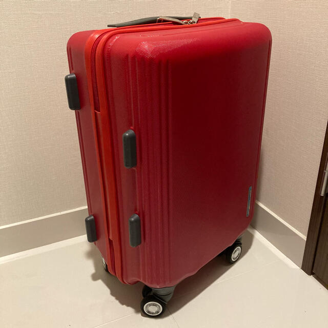 専用 FLIGHT001 フライトワン スーツケース 赤 4輪 TSAロック