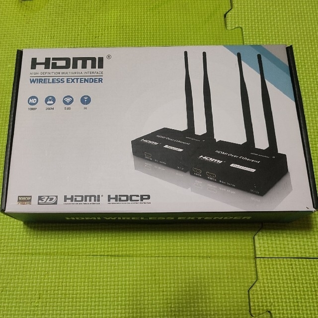 HDMI ワイヤレスエクステンダー スマホ/家電/カメラのテレビ/映像機器(その他)の商品写真