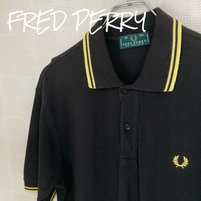 FRED PERRY(フレッドペリー)のイングランド製 90s FRED PERRY フレッドペリー ポロシャツ メンズのトップス(ポロシャツ)の商品写真