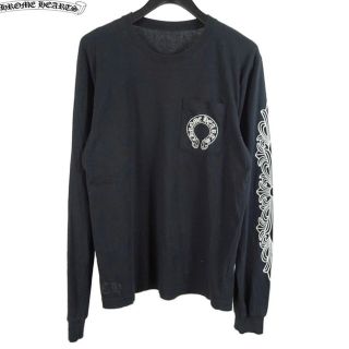 クロムハーツ(Chrome Hearts)のCHROME HEARTS   クロムハーツ ホースシュー　ロンT   M(Tシャツ/カットソー(七分/長袖))