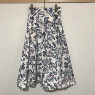 ジルバイジルスチュアート(JILL by JILLSTUART)のJILL by JILLSTUART 花柄スカート(ロングスカート)