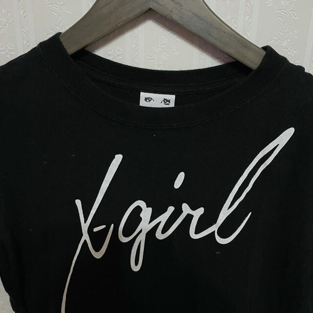 X-girl(エックスガール)のエックスガール　Tシャツ レディースのトップス(Tシャツ(半袖/袖なし))の商品写真