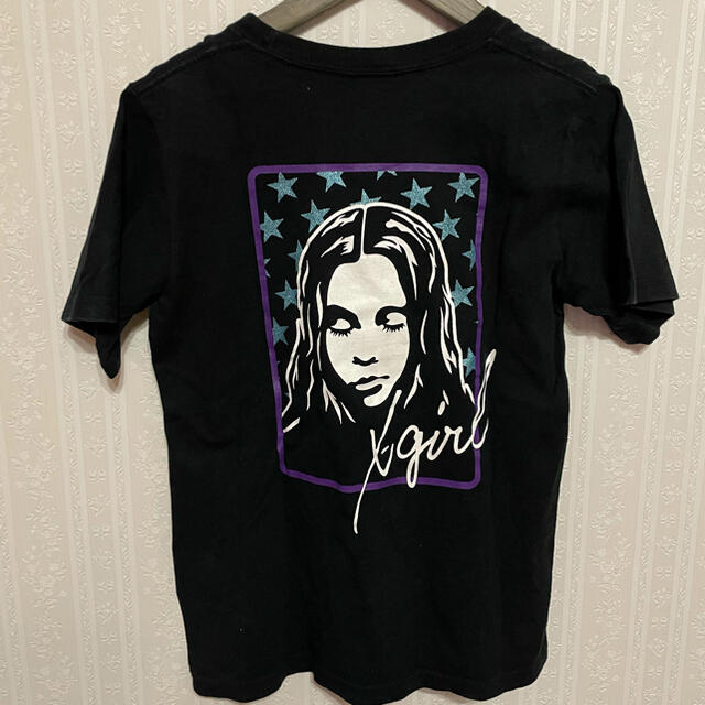 X-girl(エックスガール)のエックスガール　Tシャツ レディースのトップス(Tシャツ(半袖/袖なし))の商品写真