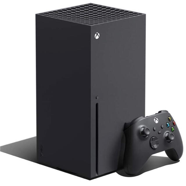 Xbox(エックスボックス)の【新品未開封】Xbox Series X　ゲーム機　本体　Microsoft  エンタメ/ホビーのゲームソフト/ゲーム機本体(家庭用ゲーム機本体)の商品写真