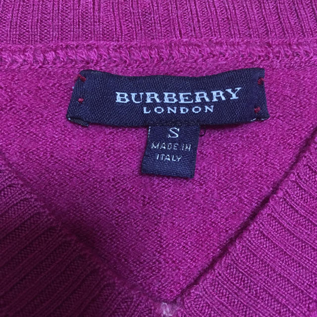 BURBERRY(バーバリー)のバーバリー ウール100% セーター イタリア製 訳あり キッズ/ベビー/マタニティのキッズ服女の子用(90cm~)(ニット)の商品写真