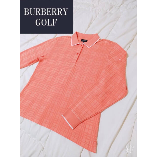 BURBERRY(バーバリー)のBURBERRY ゴルフウェア Lサイズ ピンク　ワンピース　セット スポーツ/アウトドアのゴルフ(ウエア)の商品写真