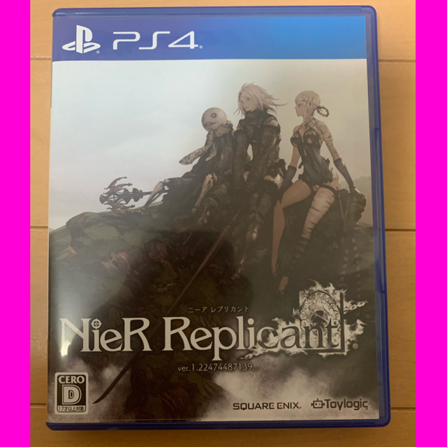 PlayStation4(プレイステーション4)のNieR Replicant  ニーアレプリカント　PS4  エンタメ/ホビーのゲームソフト/ゲーム機本体(家庭用ゲームソフト)の商品写真