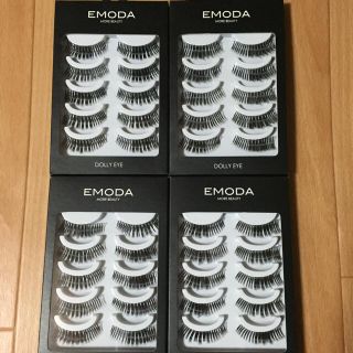 エモダ(EMODA)の【新品】EMODA/エモダ/DOLLY EYE つけまつげ4箱セット【送料無料】(つけまつげ)