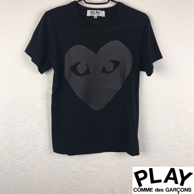 PLAY COMME des GARCONS トップス ブラック サイズ M-