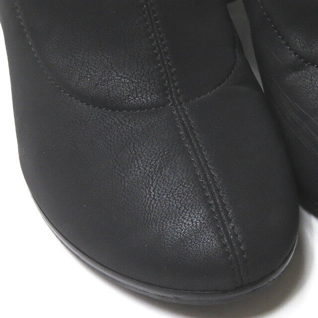 MM6(エムエムシックス)のMM6 ラウンドトゥ アンクルストレッチブーツ レディース レディースの靴/シューズ(ブーツ)の商品写真