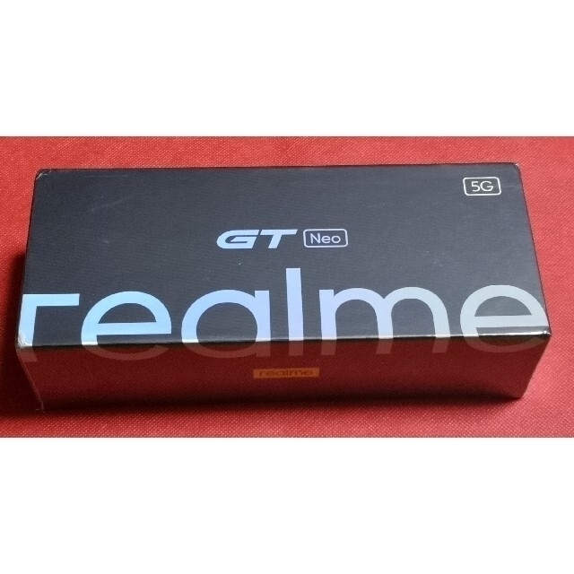 【在庫処分】realme GT Neo 8GB/128GB パープル＋おまけ スマホ/家電/カメラのスマートフォン/携帯電話(スマートフォン本体)の商品写真