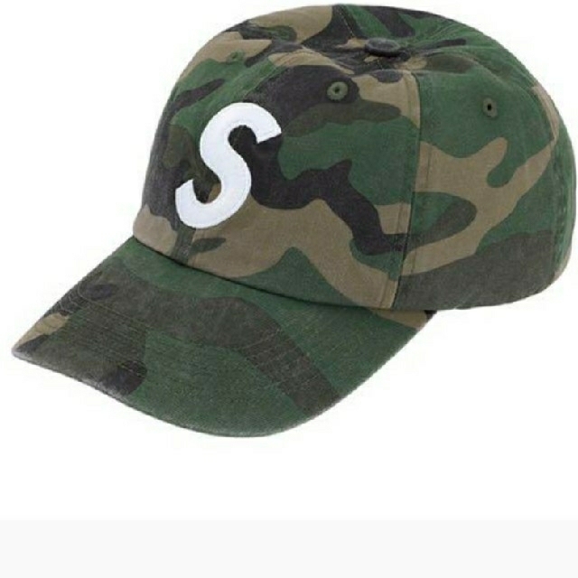 Supreme Pigment Print S Logo 6-Panel 青