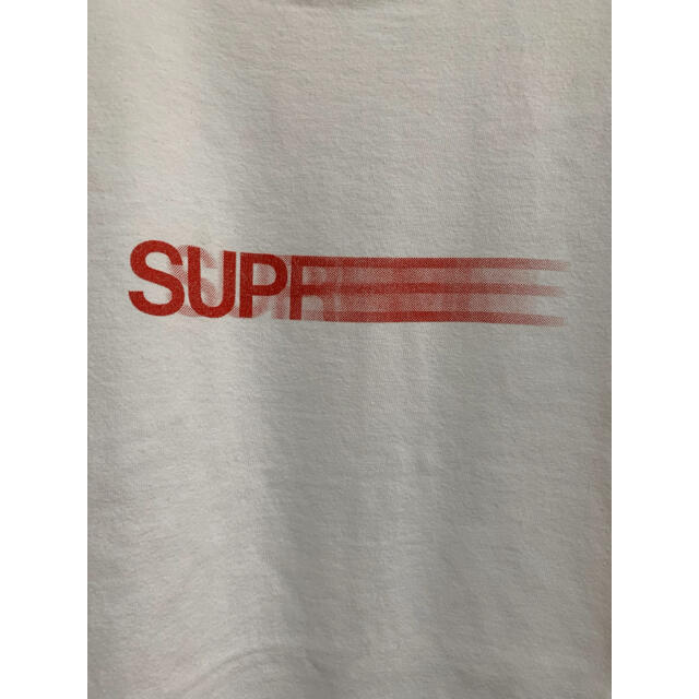 Supreme(シュプリーム)のクーポンセール Supreme Motion Logo Tee 白 L 16ss メンズのトップス(Tシャツ/カットソー(半袖/袖なし))の商品写真