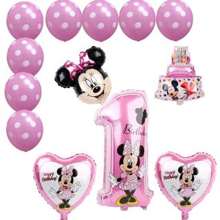 ディズニー(Disney)のミニーちゃん ミニー バルーン 風船 誕生日 パーティー 装飾(その他)