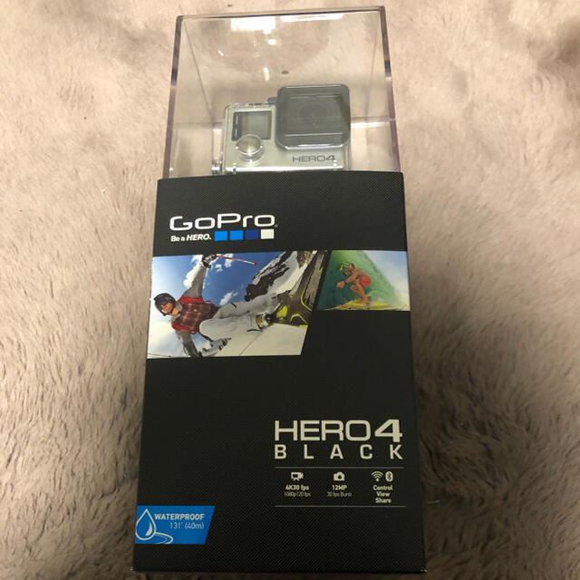 GoPro(ゴープロ)の★新品未開封★ GoPro HERO 4 Black Edition  スマホ/家電/カメラのカメラ(ビデオカメラ)の商品写真