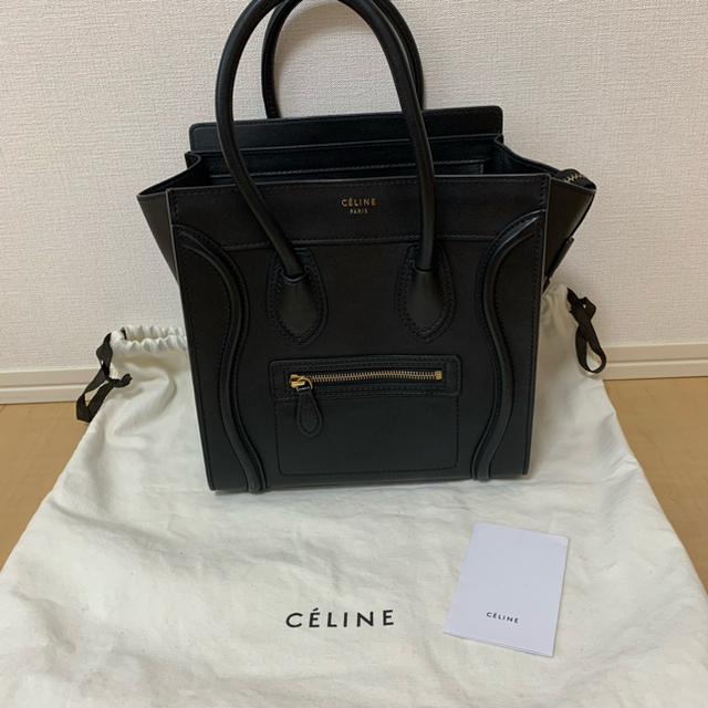 セール 登場から人気沸騰 celine - セリーヌ ラゲージ マイクロ