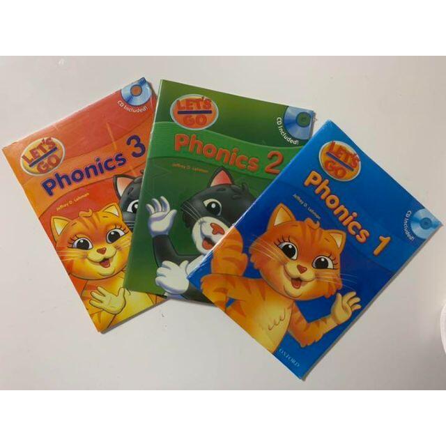 Let's Go Phonics フォニックス 1,2,3 セット