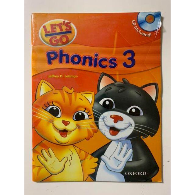 Let's Go Phonics フォニックス 1,2,3 セット