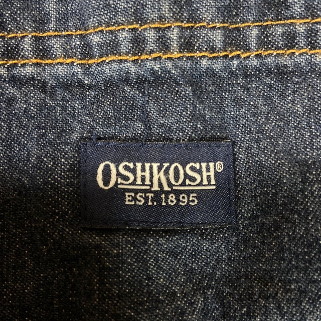 OshKosh(オシュコシュ)のOSHKOSH オーバーオール　80cm キッズ/ベビー/マタニティのベビー服(~85cm)(ロンパース)の商品写真