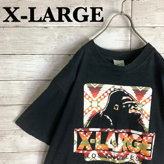 エクストララージ(XLARGE)の古着 エクストララージ X-LARGE 半袖 Tシャツ 希少デザイン(Tシャツ/カットソー(半袖/袖なし))