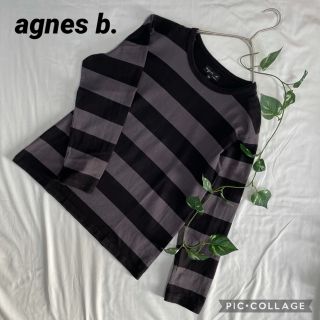 アニエスベー(agnes b.)の‼️最終SALE‼️アニエスベー　ボーダーカットソー　ボーダーTシャツ(Tシャツ(長袖/七分))