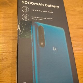 モトローラ(Motorola)のmoto e7 power タヒチブルー SIMフリー 新品(スマートフォン本体)