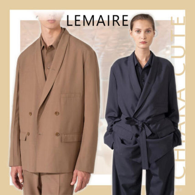 lemaire 20aw ジャケット　ダブルブレスト