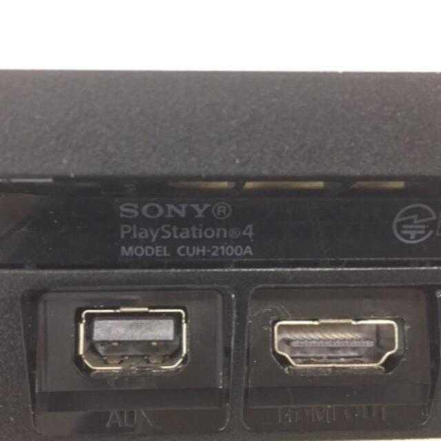 【美品】プレステ4 PS4 CUH2100a 500GB ブラック エンタメ/ホビーのゲームソフト/ゲーム機本体(家庭用ゲーム機本体)の商品写真