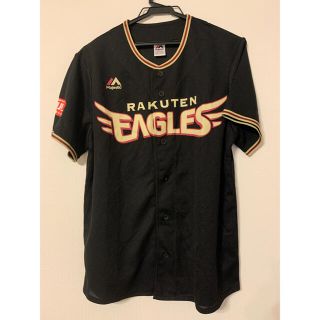 トウホクラクテンゴールデンイーグルス(東北楽天ゴールデンイーグルス)の楽天イーグルス ユニフォーム 配布 ブラックイーグルス Mサイズ(ウェア)