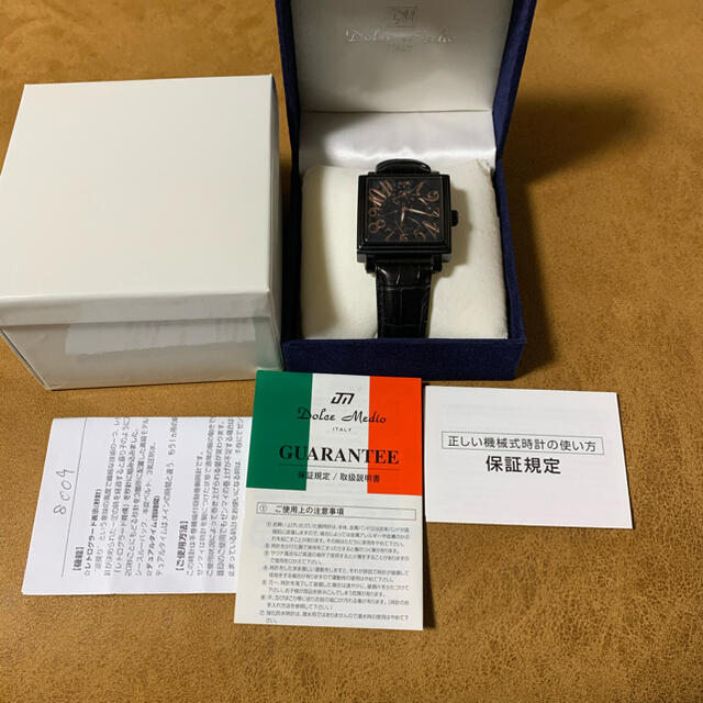 ドルチェメディオ　Dolce Medio 腕時計　自動巻き　機械式 メンズの時計(腕時計(アナログ))の商品写真