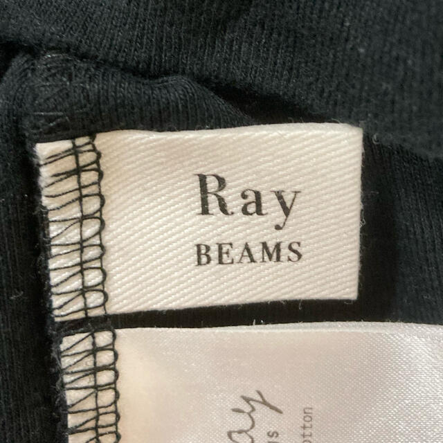 Ray BEAMS(レイビームス)のRay BEAMS レディース カットソー FREE 黒 レディースのトップス(シャツ/ブラウス(半袖/袖なし))の商品写真