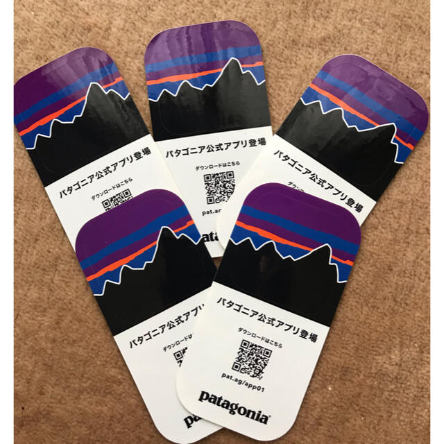 patagonia(パタゴニア)のpatagonia ステッカー　5枚組 エンタメ/ホビーのおもちゃ/ぬいぐるみ(キャラクターグッズ)の商品写真