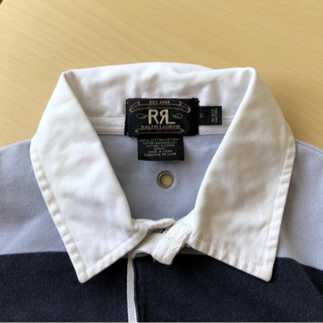 RRL - RRL ダブルアールエル ボーダーラガーシャツ Sサイズの通販 by