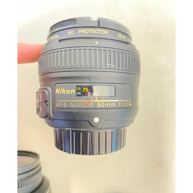 Nikon D3100 一眼レフカメラ ズームレンズ 単焦点レンズ付き 2