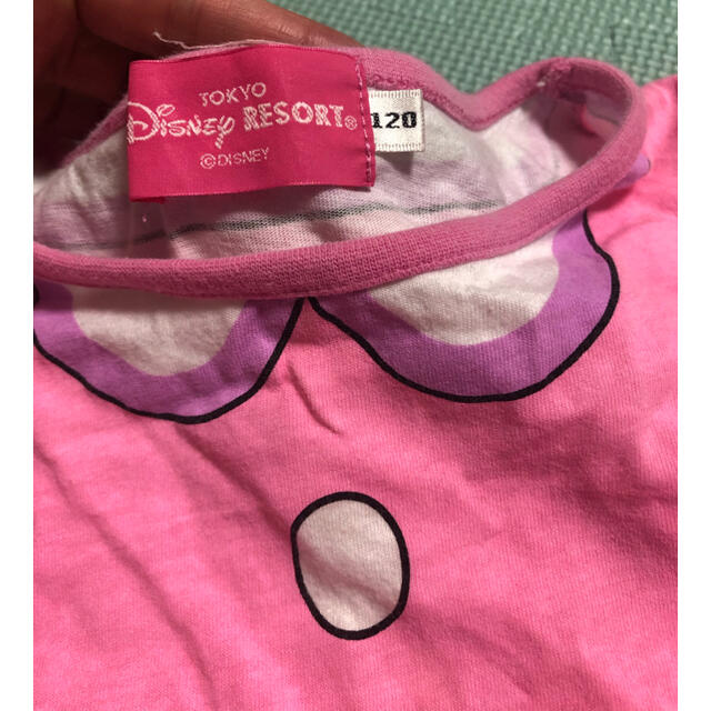 Disney(ディズニー)のディズニー　ドナルドダック　ワンピース120cm キッズ/ベビー/マタニティのキッズ服女の子用(90cm~)(ワンピース)の商品写真
