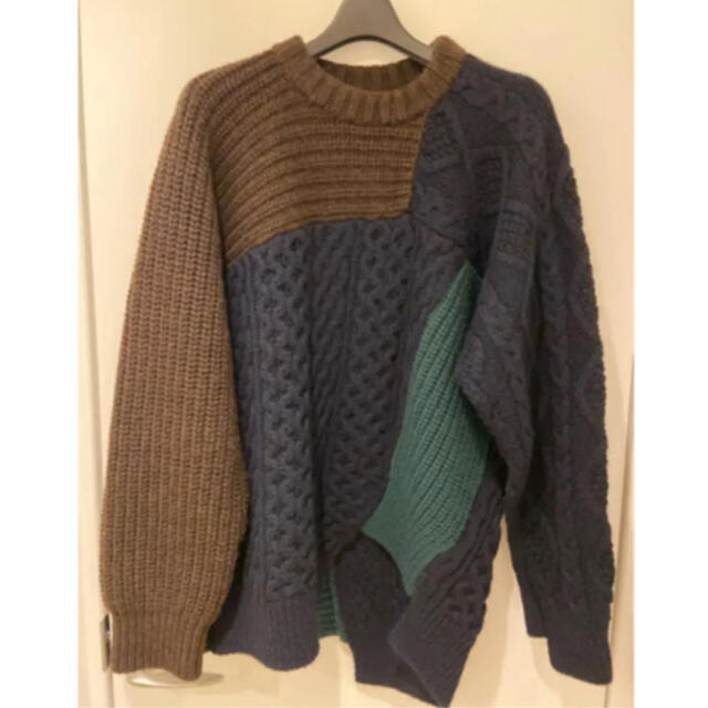 即納大人気 kolor kolor 18aw クレイジータートルニットの通販 by