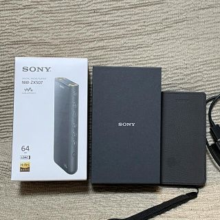 ソニー(SONY)の【SONY】NW-ZX507(ポータブルプレーヤー)