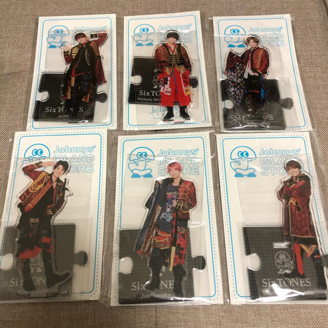 新品未開封 SixTONES アクリルスタンド 第3弾 6人セット