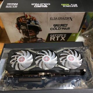 グラフィックボード　ELSA GeForce RTX 3090 ERAZOR X(PCパーツ)