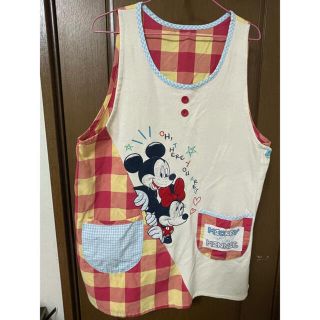 ディズニー(Disney)のミッキー 保育士 エプロン(その他)