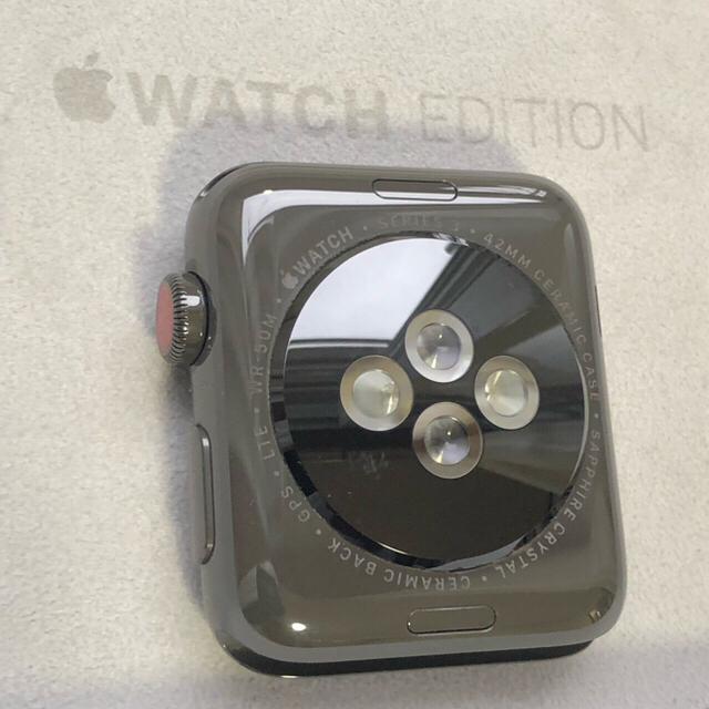 格安販売の Watch Apple 美品 超希少 Edition セラミック series3 - スマホ/家電/カメラ その他