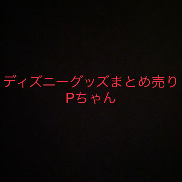 ディズニーグッズまとめ売り　Pちゃん