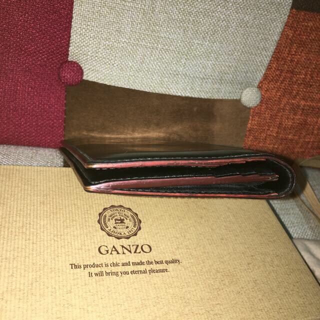 GANZO(ガンゾ)の（おまけ付き）GANZO（ガンゾ）シェルコードバン2 長財布（黒） メンズのファッション小物(長財布)の商品写真