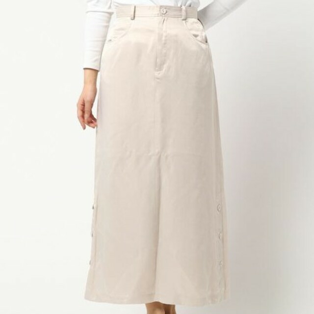 SLY(スライ)のSLY サテンスカート レディースのスカート(ロングスカート)の商品写真