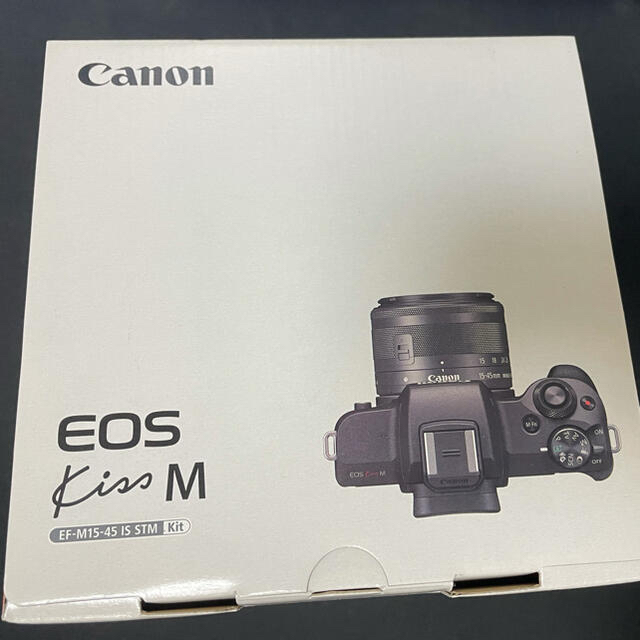 Canon(キヤノン)のCANON EOS KISS M レンズキット スマホ/家電/カメラのカメラ(ミラーレス一眼)の商品写真