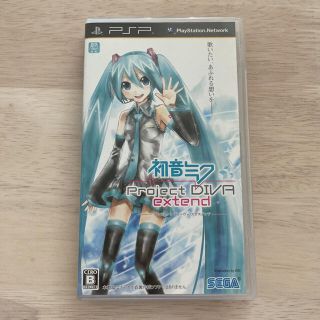 プレイステーションポータブル(PlayStation Portable)の初音ミク -Project DIVA- extend(携帯用ゲームソフト)