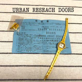 アーバンリサーチ(URBAN RESEARCH)のアーバンリサーチ華奢見え腕時計（コントン）(腕時計)